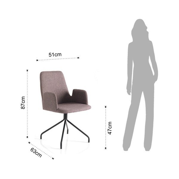 Komplet 2 jedilnih stolov Tomasucci Bea-image-1