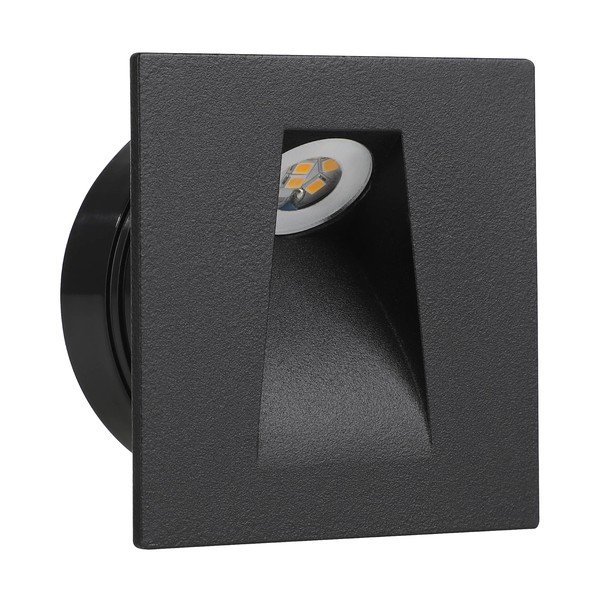 Črna LED stenska svetilka MECINOS – EGLO-image-3