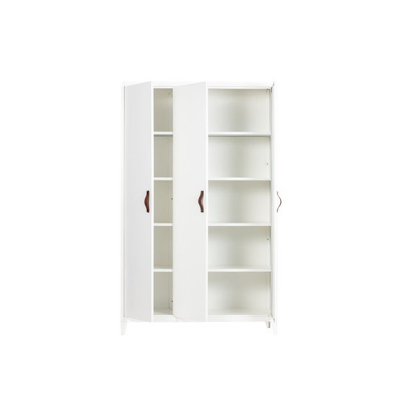 Bela garderobna omara WOOOD Brock, širina 120 cm-image-2