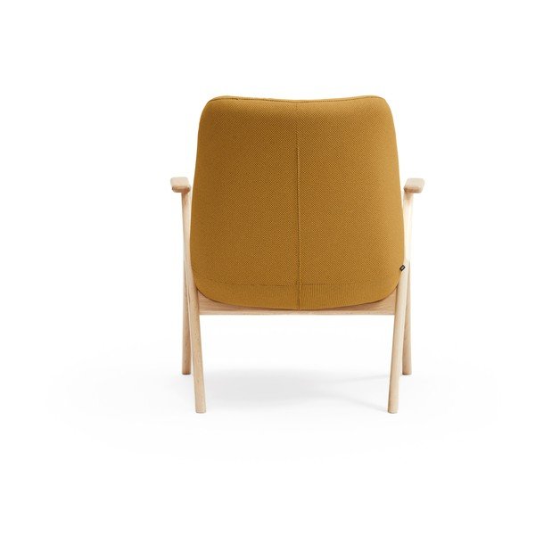 Gorčično rumen fotelj Dins – Teulat-image-3