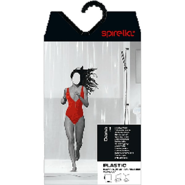 Zavesa za tuš 180x200 cm Dana – Spirella-image-3