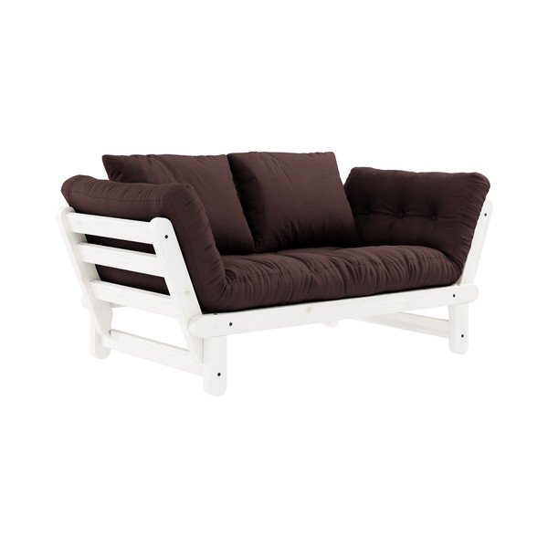 Raztegljiv kavč Karup Design Beat White/Brown-image-3