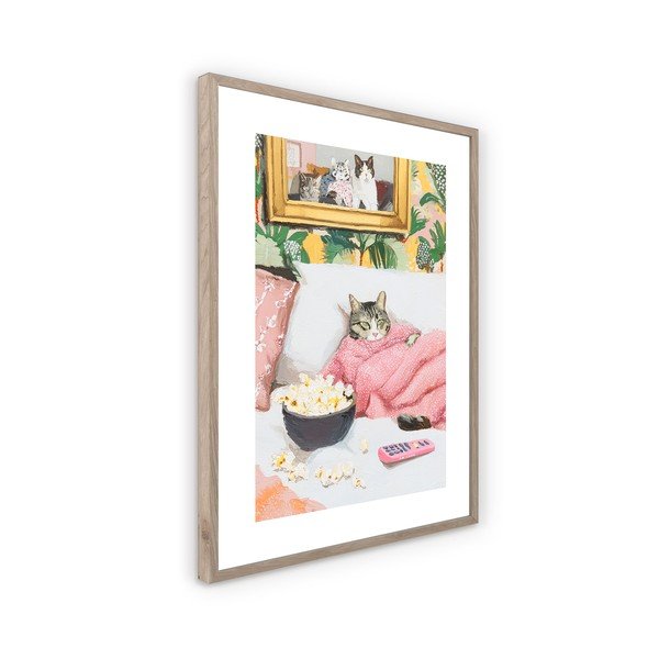 Tiskana slika z okvirjem 50x70 cm Friday Evening – Styler-image-4