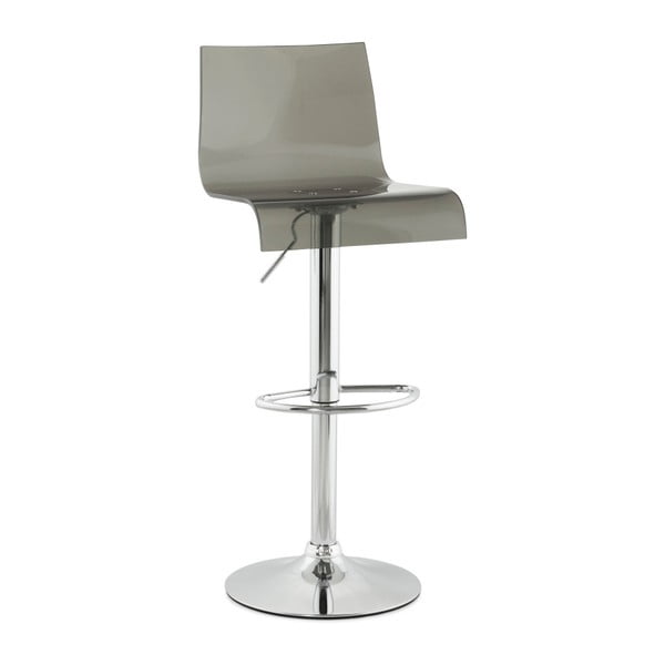 Kokoon Plexi sivi barski stol