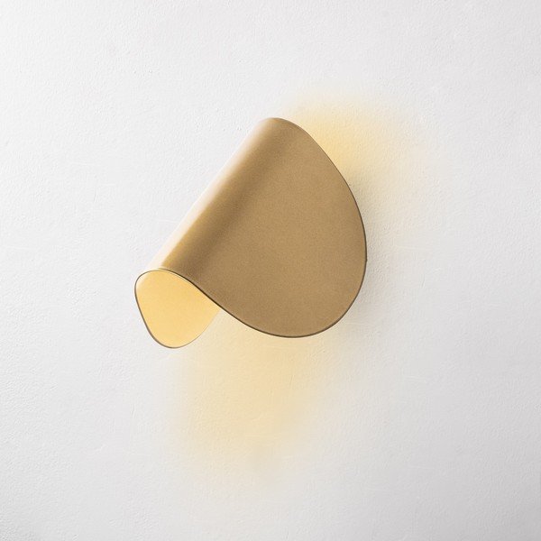 LED stenska svetilka v zlati barvi Heybe – Opviq lights-image-1