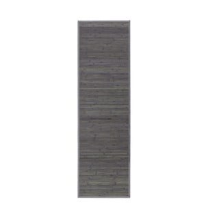 Zelena/siva bambusova preproga 60x200 cm – Casa Selección