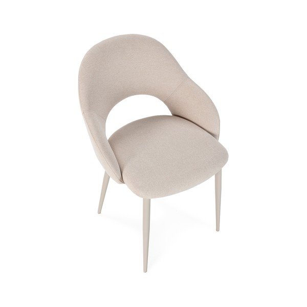 Bež oblazinjeni jedilni stoli v kompletu 2 ks Lia – Marckeric-image-3