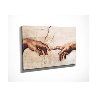 Stenska reprodukcija na platnu Michelangelo, 40 x 30 cm