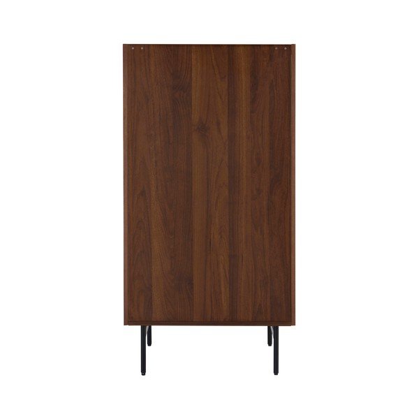 Komoda v orehovem dekorju v temni naravni barvi 60x118,5x45 cm Örgryte – Jotex-image-3