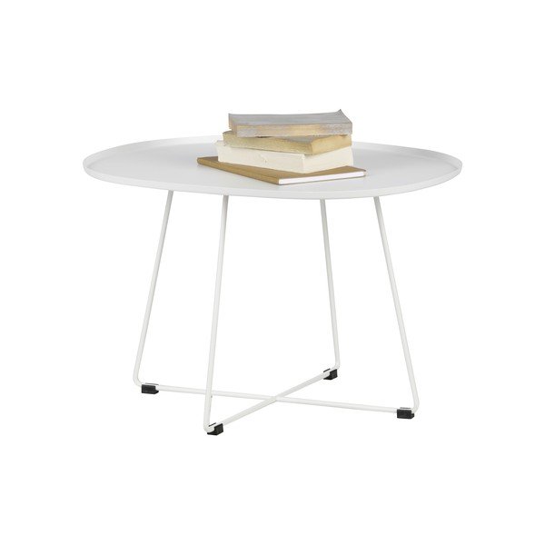 Bela stranska mizica WOOOD Otis-image-1