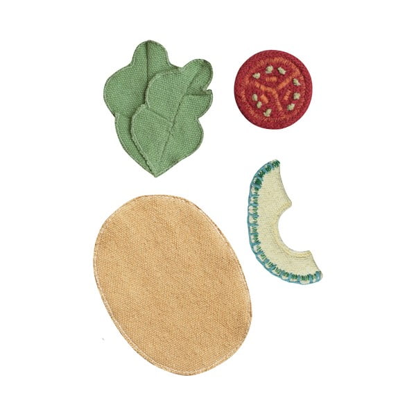 Komplet hrane za igranje Veggie Taco – Lorena Canals