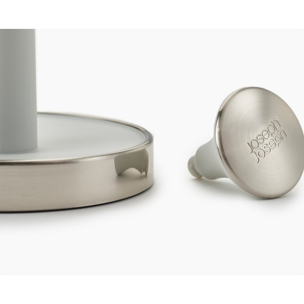 Belo plastično stojalo za papirnate brisače ø 16 cm Push&Tear – Joseph Joseph-image-4