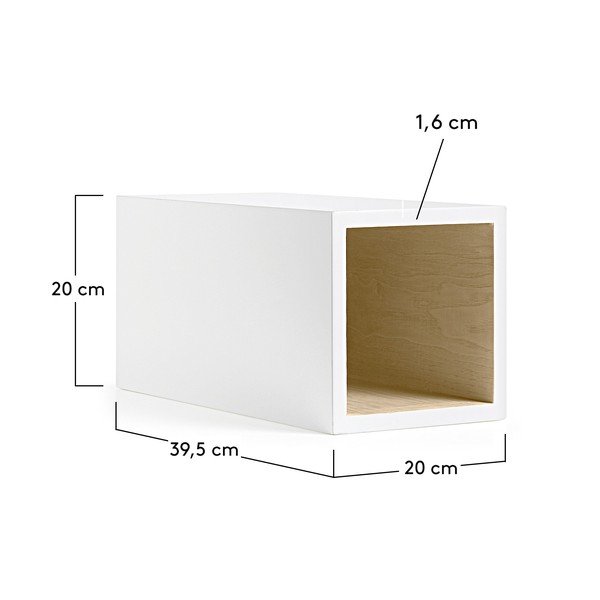 Polica kos La Forma Stick, 20 x 20 cm-image-2