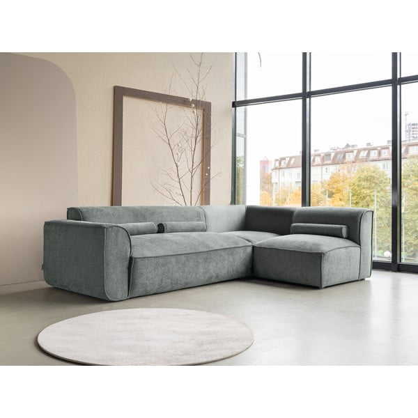 Svetlo zelena kotna sedežna garnitura (desni kot) Flex Felix – Miuform-image-3