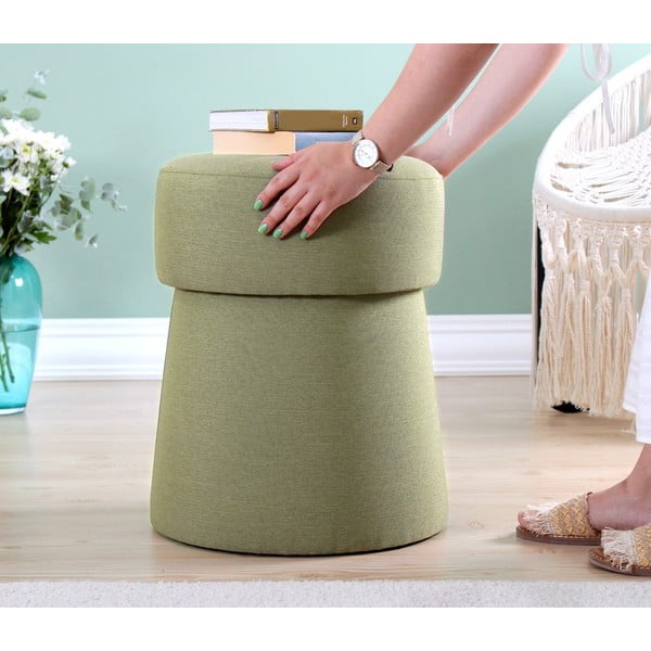 Svetlo zelen tabure Beans – Artie-image-3