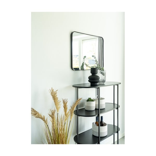 Svetlo siva steklena vaza (višina 19 cm) – House Nordic-image-2