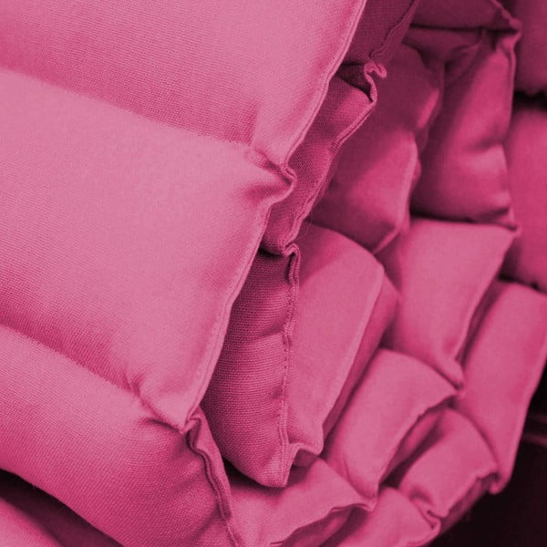 Rožnata vrtna sedežna blazina za ležalnik 60x180 cm Pacifique – douceur d'intérieur-image-1
