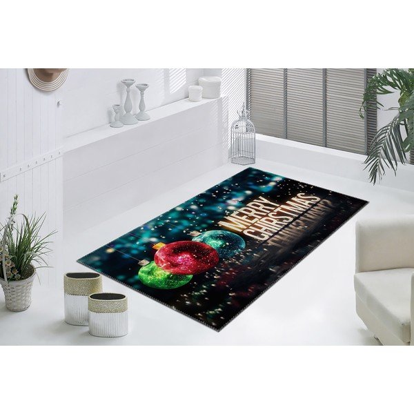 Preproga Vitaus Božično obdobje Tri žoge z znakom, 50 x 80 cm-image-1