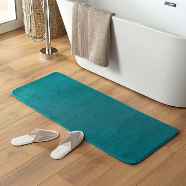 Modra kopalniška preproga 50x120 cm Vitamine – douceur d'intérieur-image-1