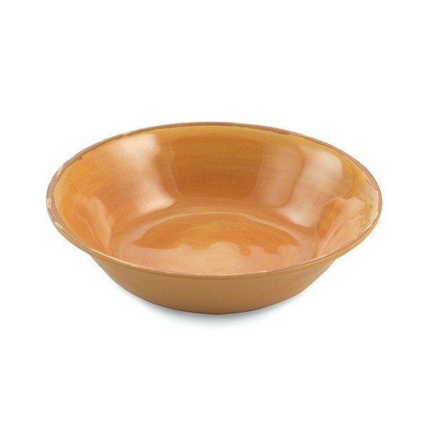 Komplet 6 rumenih krožnikov za juho iz melamina Villa d'Este Baita, ⌀ 19 cm