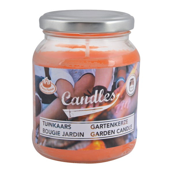 Komplet 4 vrtnih sveč v steklu Esschert Design Garden, čas gorenja 36 ur-image-4