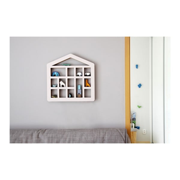 Polica Unlimited Design for kids House with Windows-image-2