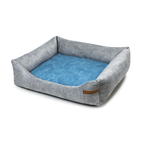 Modra/svetlo siva postelja za pse 65x75 cm SoftBED Eco M – Rexproduct