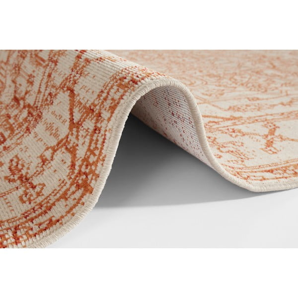 Oranžna preproga iz recikliranega bombaža Nouristan, 200 x 290 cm-image-2