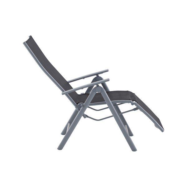 Črn kovinski vrtni stol Ariola – Garden Pleasure-image-4