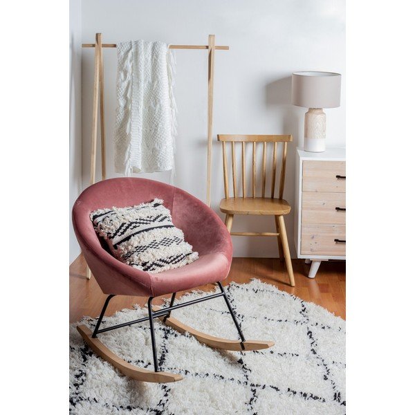 Črno stojalo za oblačila iz masivne breze 91x151x50 cm Daiki – Yes Everyday-image-2