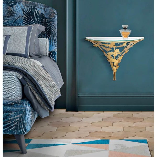 Nočna omarica v zlati barvi Butterfly – Mauro Ferretti-image-4