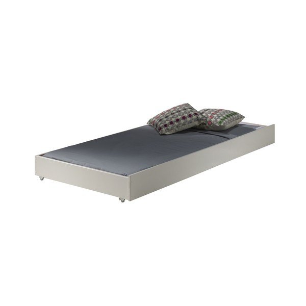 Bela pograd otroška postelja iz masivnega bora s prostorom za shranjevanje 90x200 cm SCOTT – Vipack-image-3