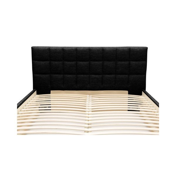 Črna zakonska postelja Mazzini Beds Dream, 160 x 200 cm-image-4