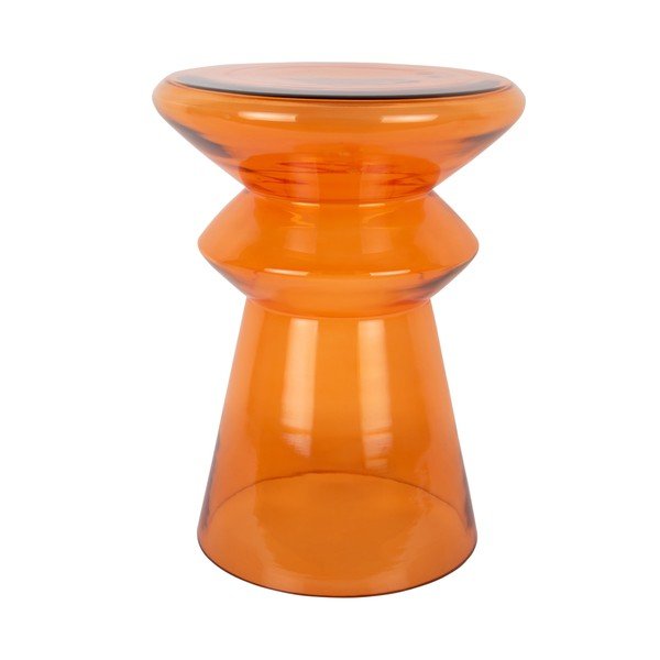 Steklena okrogla stranska mizica ø 32 cm Amarre  – Leitmotiv