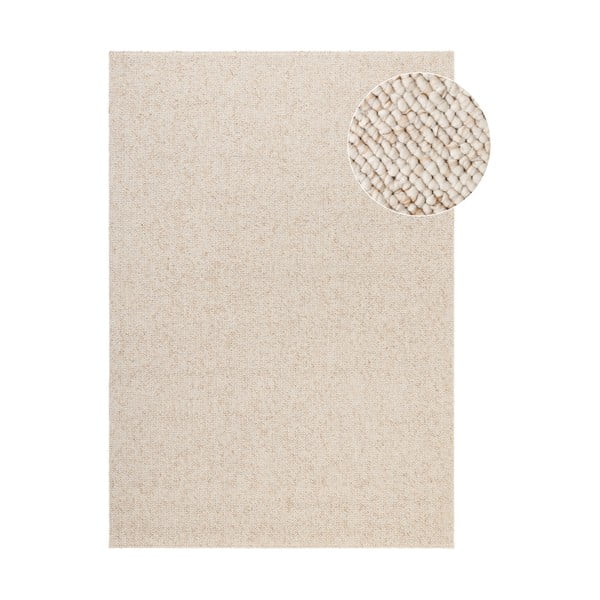 Kremno bela pralna preproga 240x340 cm Rocco Cream – Elle Decoration