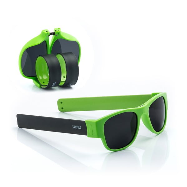 Zeleno-črna sončna očala InnovaGoods Sunfold AC6