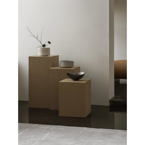 Stojalo za cvetlične lonce iz imitacije usnja in kartona (višina 76 cm) Sahla – Blomus-image-1