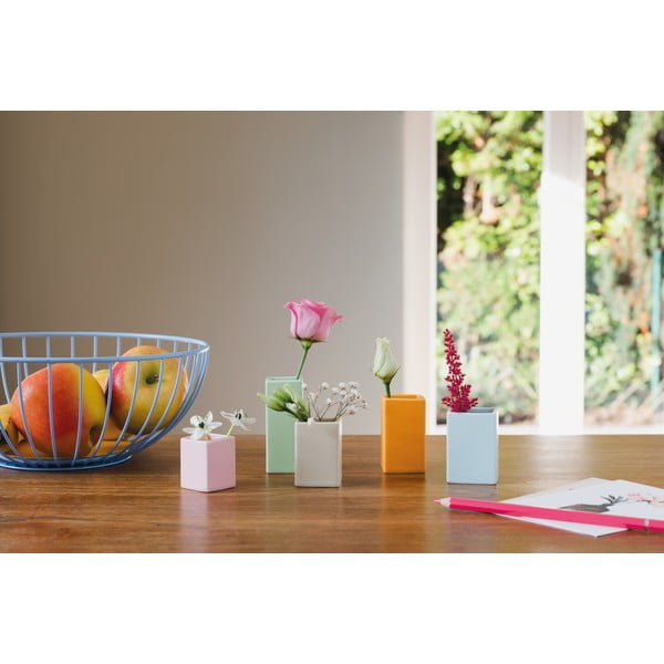 Komplet 5 majhnih porcelanskih vazic Remember Mini-image-2