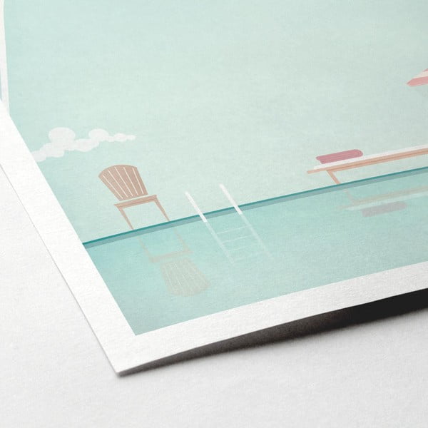 Plakat Travelposter Côte d'Azur, 50 x 70 cm-image-2