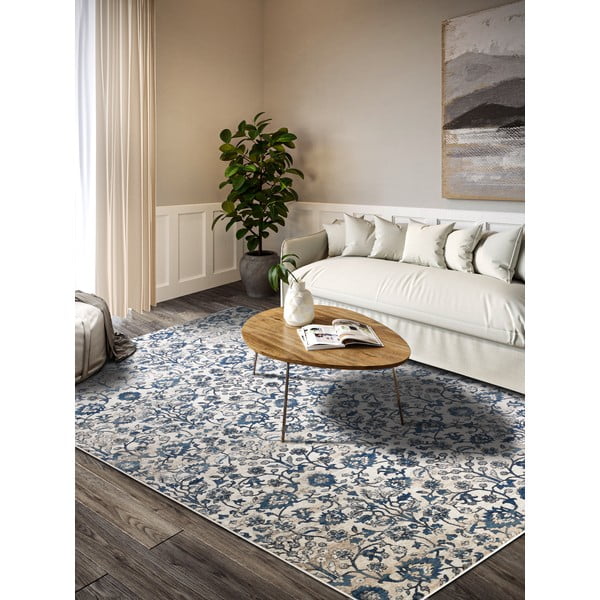 Modra/kremno bela preproga 160x235 cm Ernest – Villeroy&Boch-image-1