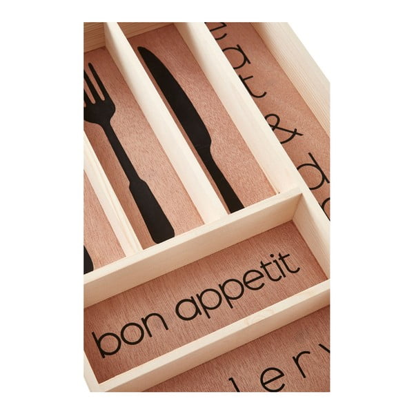 Lesen organizator za pribor v naravni barvi 30 x 42 cm Bessan – Premier Housewares-image-3