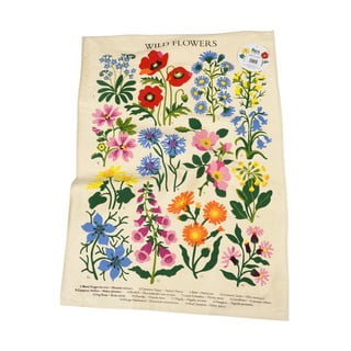Bež kuhinjska krpa Rex London Wild Flowers, 50 x 70 cm