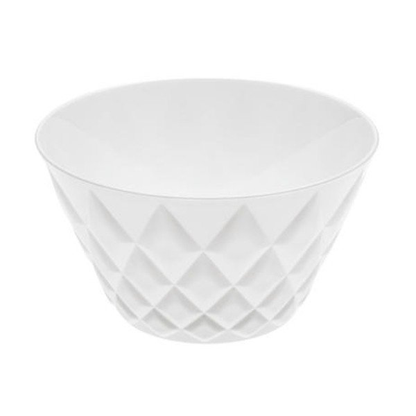 Bela plastična skleda Koziol Crystal