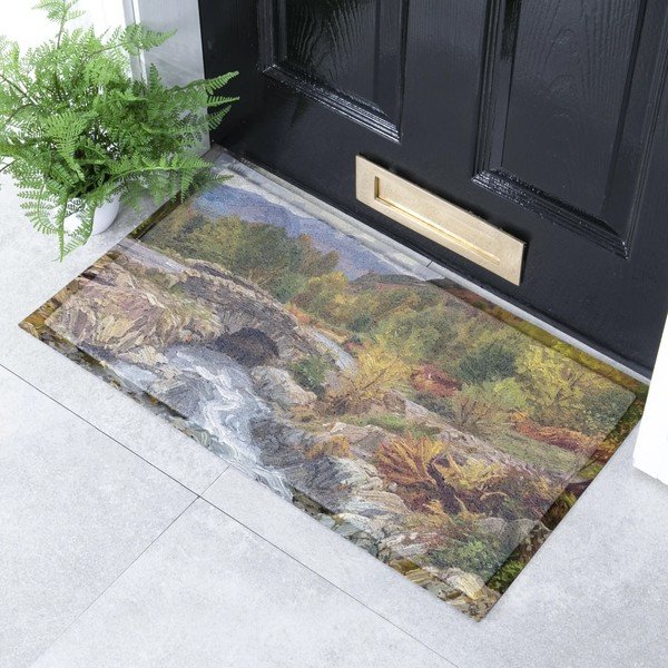 Predpražnik iz reciklirane plastike 40x70 cm Autumn Nature Landscape  – Artsy Doormats-image-1