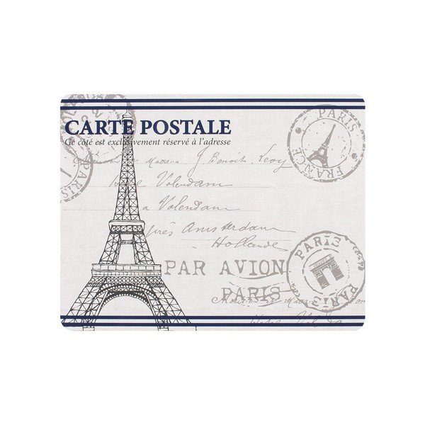 Komplet 4 podstavkov Paris Stamp-image-1