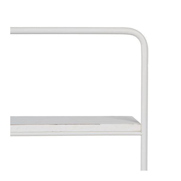 Bela večnivojska kovinska polica 51 cm – Ixia-image-1