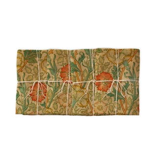 Set 4 prtičkov z lanom Tierra Bella Jardin des Plantes, 43 x 43 cm