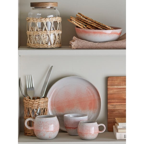 Oranžna lončena skledica 525 ml Paula – Bloomingville-image-1