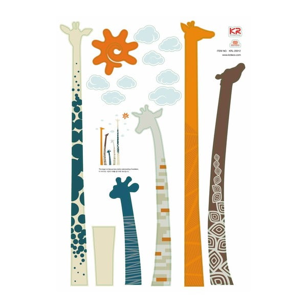 Stenska nalepka Giraffe Queen of the Savane-image-1