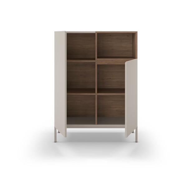 Kremno bela omarica 90x120 cm Cailin – Marckeric-image-4